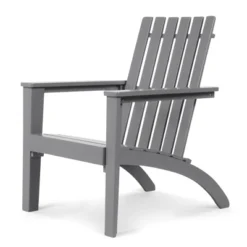 Tangkula Wooden Adirondack Chair W/Ergonomic Design Outdoor Lounge Armchair Acacia Wood Chair For Yard&Patio Black/Gray/White 21 Tangkula Wooden Adirondack Chair W/Ergonomic Design Outdoor Lounge Armchair Acacia Wood Chair For Yard&Patio Black/Gray/White -Tangkula GUEST 010f0bae 5ec5 4b1a b1f1 31c9af62f9e4