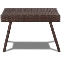 Tangkula Outdoor Wicker Table Patio Rattan Coffee Table Side Table Steel Frame 15 Tangkula Outdoor Wicker Table Patio Rattan Coffee Table Side Table Steel Frame -Tangkula GUEST 012bb74b d8c6 4843 a892 66889b29f400