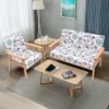 Tangkula 2 Piece Loveseat And Single Sofa Set Fabric Upholstered Couch & Accent Armchair White+Blue/Blue/Yellow Floral 2 Tangkula 2 Piece Loveseat And Single Sofa Set Fabric Upholstered Couch & Accent Armchair White+Blue/Blue/Yellow Floral -Tangkula GUEST 06d08427 66d8 4b7c 981a b632ec969337