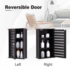 Tangkula Wall Mount Medicine Cabinet Multifunction Bathroom Storage Organizer Espresso -Tangkula GUEST 0dd4eb86 d72c 450f 97f4 549aabca44b4