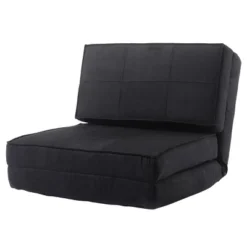 Tangkula Fold Down Chair Convertible Couch GrayBlack -Tangkula GUEST 0fea2e36 6bbd 44a0 9025 6895c5525f2b