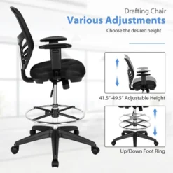 Tangkula Ergonomic Office Chair W/Retractable Footrest High Back Reclining Executive Chair W/Adjustable Headrest -Tangkula GUEST 11734a1c 16f2 40aa 93ac 48d4e6c2c180