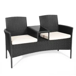 Tangkula Outdoor Rattan Furniture Wicker Patio Conversation Chair -Tangkula GUEST 14310d30 4e7b 4e54 bf03 e14e895c111c 1