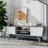 Tangkula Mid Century TV Stand For TVs Up To 55" Media Console Table Sliding Door 2 Tangkula Mid Century TV Stand For TVs Up To 55" Media Console Table Sliding Door -Tangkula GUEST 17472511 018d 4a4e bf2b b8c5faed1d48