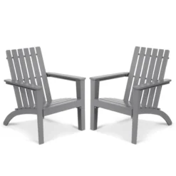 Tangkula 2PCS Wooden Adirondack Chair W/Ergonomic Design Outdoor Lounge Armchair Acacia Wood Chair For Yard&Patio 21 Tangkula 2PCS Wooden Adirondack Chair W/Ergonomic Design Outdoor Lounge Armchair Acacia Wood Chair For Yard&Patio -Tangkula GUEST 2c1e2465 436e 496b a004 c5ea12edbf30