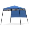 Tangkula 7x7 FT Pop-up Canopy Portable Outdoor Offset Tent W/Carry Bag Blue/White/Grey -Tangkula GUEST 304916ca 32fc 4f3c b698 75d70e0c9ab4