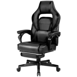 Tangkula Gaming Chair Height Adjustable With Cushion Ergonomic High Back White -Tangkula GUEST 3179de3d fe91 4e8d ad33 c406ec8ec61e
