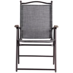 Tangkula 2-Piece Folding Outdoor Patio Chair Sling Back Camping Chair With Armrest & Pillow 16 Tangkula 2-Piece Folding Outdoor Patio Chair Sling Back Camping Chair With Armrest & Pillow -Tangkula GUEST 3d6ac685 627c 41d2 9402 33ff489e9596