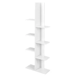 Tangkula Modern Multi-Layer Bookshelf Floor Standing Bookcase W/Anti-fall Device Storage Rack For Home Office Rustic -Tangkula GUEST 4870b705 18b7 418b 9a91 0d9024737b16