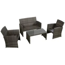 Tangkula 4PCS Outdoor Furniture Set Chairs Coffee Table Patio Garden Set Mix Gray 14 Tangkula 4PCS Outdoor Furniture Set Chairs Coffee Table Patio Garden Set Mix Gray -Tangkula GUEST 48c82ebc 2d78 41af a463 24182d41e48a