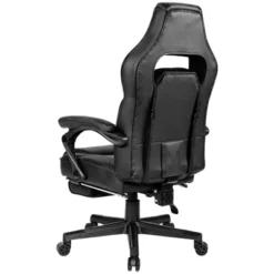 Tangkula Gaming Chair Height Adjustable With Cushion Ergonomic High Back White -Tangkula GUEST 50bab5c7 b813 4785 ac18 4bc3642e6b89