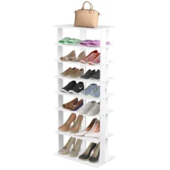 Tangkula 7-Tier Shoe Rack Free Standing Shelf Storage Modern Shoe Rack Organizer Brown/Black/White 21 Tangkula 7-Tier Shoe Rack Free Standing Shelf Storage Modern Shoe Rack Organizer Brown/Black/White -Tangkula GUEST 56d438fc 30d6 4c30 8d9e 9aa34b63cb25