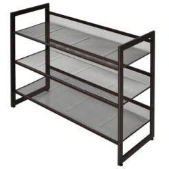 Tangkula Iron Shoe Shelf 2/3/4-Tier Space Saving Layered Shoes Shelving Shoes Storage Organizer 24 Tangkula Iron Shoe Shelf 2/3/4-Tier Space Saving Layered Shoes Shelving Shoes Storage Organizer -Tangkula GUEST 61459b8f 5762 4d6e a2bb 32262ec96ebe