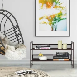 Tangkula Iron Shoe Shelf 2/3/4-Tier Space Saving Layered Shoes Shelving Shoes Storage Organizer 16 Tangkula Iron Shoe Shelf 2/3/4-Tier Space Saving Layered Shoes Shelving Shoes Storage Organizer -Tangkula GUEST 614f491b 943f 41e6 b7e1 a43c481cbb32