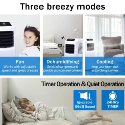 Tangkula Air Conditioner Portable Space Cooling With Dehumidifier Function -Tangkula GUEST 6ec520cf 2f09 4753 a957 8e1bf489d4c0