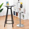 Tangkula Set Of 2 Swivel Bar Stools Adjustable Brushed Stainless Steel -Tangkula GUEST 71fffc89 bca9 475a a707 582453d293c4