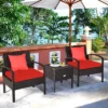 Tangkula 3-Piece Patio Wicker Storage Table & Chair Set Outdoor Conversation Set Red -Tangkula GUEST 738efaee 76e2 4b8a b048 a618c1d6257d