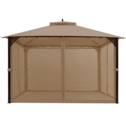 Tangkula 12' X 10' Octagonal Tent Outdoor Gazebo Canopy Shelter With Mosquito Netting -Tangkula GUEST 73bd5084 125f 4530 b8bc 168535d1f07f