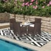 Tangkula Outdoor 4 PCS Rattan Dining Chair Patio Cushioned Arm Chair W/Zipper Brown -Tangkula GUEST 7c61e2ba fec1 4964 9e7c 88ad6874bac6