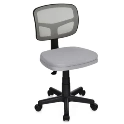 Tangkula Armless Mesh Office Chair Ergonomic Swivel Computer Desk Chair Height Adjustable Task Chair For Adults And Kids -Tangkula GUEST 7ce06c76 5629 4324 9279 f1ecf53b10a5