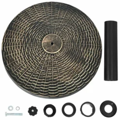 Tangkula 18" Patio Resin Umbrella Base, 24 LBS Outdoor Heavy Duty Round Umbrella Base -Tangkula GUEST 7ed838ea be40 4960 91e9 a6233a1d4a81