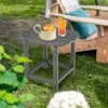 Tangkula 2PCS 18" Patio Adirondack Side Table Coffee Table Weather Resistant HDPE Garden Yard -Tangkula GUEST 82db8d8c b165 447b 9126 8f318c007fbf