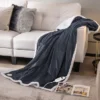 Tangkula 50" X 60" Heated Electric Reversible Fleece Blanket Blanket Throw W/ 10 Heat Levels, 9 Hours Auto Shut-Off, Overheat Protection Gray 2 Tangkula 50" X 60" Heated Electric Reversible Fleece Blanket Blanket Throw W/ 10 Heat Levels, 9 Hours Auto Shut-Off, Overheat Protection Gray -Tangkula GUEST 8d29ea58 0cde 407e 8278 4d20f4939788