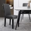 Tangkula 2-Piece Upholstered Linen Fabric Dining Chairs With High Backrest & Padded Seat -Tangkula GUEST 97cbe341 f607 449b 812e fcafd638715d