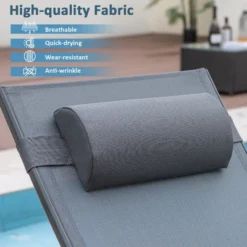 Tangkula Patio Chaise Lounge Glider Recliner Chair Adjustable Sturdy Metal Frame Outdoor -Tangkula GUEST 98b6ffef 61d5 4288 8561 55eb55df5cd0