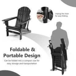 Tangkula Adirondack Chair W/Ergonomic Design&Ottoman Outdoor Armchair HDPE Chair For Yard&Patio Black/Coffee/Grey/Turquoise/White 16 Tangkula Adirondack Chair W/Ergonomic Design&Ottoman Outdoor Armchair HDPE Chair For Yard&Patio Black/Coffee/Grey/Turquoise/White -Tangkula GUEST 9a05f49a 76b5 4c94 8eca 31c830676739