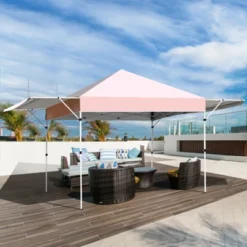 Tangkula 10x17ft Pop Up Canopy 3 Height Adjustment Folding Tent With Roller Bag -Tangkula GUEST 9aca7175 faa4 43e1 8798 8ff880be5fe5