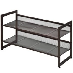 Tangkula Iron Shoe Shelf 2/3/4-Tier Space Saving Layered Shoes Shelving Shoes Storage Organizer 23 Tangkula Iron Shoe Shelf 2/3/4-Tier Space Saving Layered Shoes Shelving Shoes Storage Organizer -Tangkula GUEST 9c92f30e c792 4f70 8d1c 8a3e63a4d62b