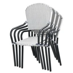 Tangkula Outdoor 4 PCS Iron Dining Chairs Patio Stackable Arm Chair For Balcony Backyard Poolside 10 Tangkula Outdoor 4 PCS Iron Dining Chairs Patio Stackable Arm Chair For Balcony Backyard Poolside -Tangkula GUEST a00833d5 fa1a 4bc9 bd0b 949ddec2abbc