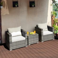 Tangkula 3-Piece Patio Wicker Conversation Set Bistro Rattan Sofa Chair With Washable Cushion 15 Tangkula 3-Piece Patio Wicker Conversation Set Bistro Rattan Sofa Chair With Washable Cushion -Tangkula GUEST a24425fc 30b3 4697 ac67 3ba934bb0044