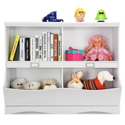Tangkula Multi-Bin Kids Toy Storage Organizer Toy Display Shelf Bookcase 8 Tangkula Multi-Bin Kids Toy Storage Organizer Toy Display Shelf Bookcase -Tangkula GUEST a6d0188e 3ea8 4d24 ab5d 347e5c88c6b4