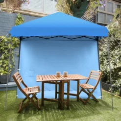 Tangkula 10x10 Ft Pop Up Canopy Tent One Person Set-up Instant Shelter With Central Lock W/ Roll-up Side Wall 20 Tangkula 10x10 Ft Pop Up Canopy Tent One Person Set-up Instant Shelter With Central Lock W/ Roll-up Side Wall -Tangkula GUEST b8debf6e 8061 4f4d a527 83e519776f11