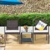 Tangkula 4-Piece Outdoor Rattan Wicker Dining Chairs With Armrests & Soft Cushions 1 Tangkula 4-Piece Outdoor Rattan Wicker Dining Chairs With Armrests & Soft Cushions -Tangkula GUEST c0d8b7ae c7eb 4786 8da1 78732fa86ee0