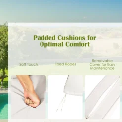 Tangkula 4 PCS Patio All-Weather Wicker Rattan Dining Chairs Outdoor Arm Cushioned Seats Armrest Garden -Tangkula GUEST c488fab0 2cb5 40a0 8c17 4a9c36534ffe