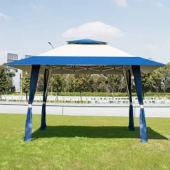 Tangkula 13' X13' Folding Gazebo Canopy Patio Outdoor Tent Party Shade Shelter -Tangkula GUEST c98b2155 5e8e 4dda 8ef0 18dde750e4f9