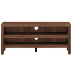 Tangkula TV Stand Fit 45” TV Media Center Open Console Cabinet With 2-Shelf Storage OakWalnut 12 Tangkula TV Stand Fit 45” TV Media Center Open Console Cabinet With 2-Shelf Storage OakWalnut -Tangkula GUEST cd2cb339 c6e8 4afe bd2b b0fab7d5893a