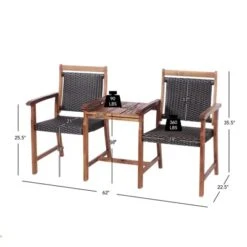 Patio Small Space Chat Sets -Tangkula GUEST cdc088a6 e44b 4509 b476 4019e91a4fbd