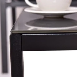 Tangkula 4PCS Chairs Set Coffee Table Patio Garden Modern Furniture Brand New -Tangkula GUEST ce84e9eb 25f0 425b 8631 9b7ef9eee6a3