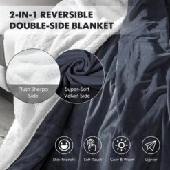 Tangkula 50" X 60" Heated Electric Reversible Fleece Blanket Blanket Throw W/ 10 Heat Levels, 9 Hours Auto Shut-Off, Overheat Protection Gray 17 Tangkula 50" X 60" Heated Electric Reversible Fleece Blanket Blanket Throw W/ 10 Heat Levels, 9 Hours Auto Shut-Off, Overheat Protection Gray -Tangkula GUEST d3252b34 07aa 4a6a 8b36 e8c05149c508