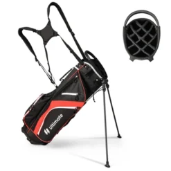 Tangkula 14-Way Top Divider Golf Bag With Stand Lightweight Golf Stand Bag With Dual Shoulder Straps Blue/Grey/Red -Tangkula GUEST d7c56a65 f14c 4393 9b6b b622626263cb