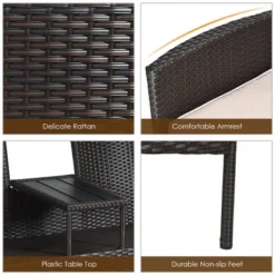 Tangkula Outdoor Rattan Furniture Wicker Conversation Chair Patented 9 Tangkula Outdoor Rattan Furniture Wicker Conversation Chair Patented -Tangkula GUEST e2e5338b 66b8 4f3c 9d9b 432f5cda0fc1