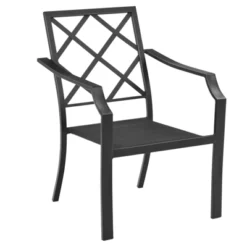 Tangkula 4 PCS Patio Dinning Chairs Cushioned Chairs W/Steel Frame For Garden Backyard & Poolside -Tangkula GUEST e71c9f04 e22b 4eba b8a8 1ea9db4dc83e