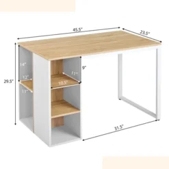 Tangkula Home Office Computer Desk Laptop Table Writing Workstation W/ 5 Cubbies -Tangkula GUEST e8ec1ebf 2d5d 4fa2 a51d 5e5b414a15a0