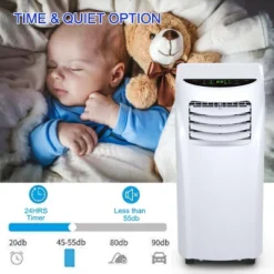 Tangkula Portable 8,000BTU Air Conditioner W/Dehumidifier Function & Wheels &RC -Tangkula GUEST eae57715 3ff1 4e20 80a9 e1caf9b8a392