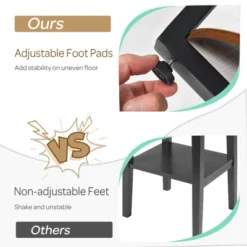 Tangkula 2-Tier Industrial Round End Table Metal Sofa Side Table W/ Storage Shelf 16 Tangkula 2-Tier Industrial Round End Table Metal Sofa Side Table W/ Storage Shelf -Tangkula GUEST edf14bd9 6a21 4eb3 b711 523946f5fcc8