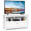 Tangkula TV Free Standing Wooden Cabinet Console Media Organizer Home Furniture -Tangkula GUEST f54510a3 d4b0 44d0 9790 efa69467f7fc